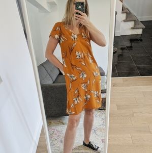Orange Floaty Boho Dress with Pockets - Target